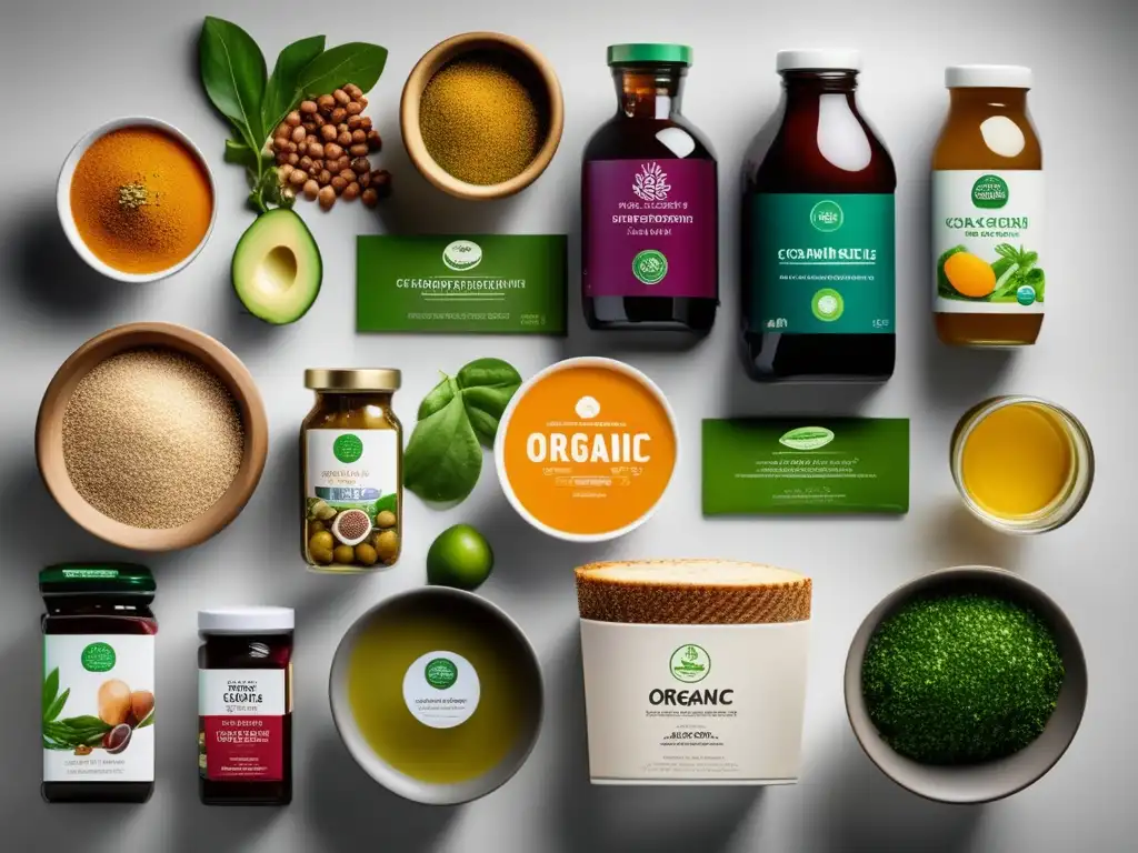 Productos alimenticios sostenibles en detalle
