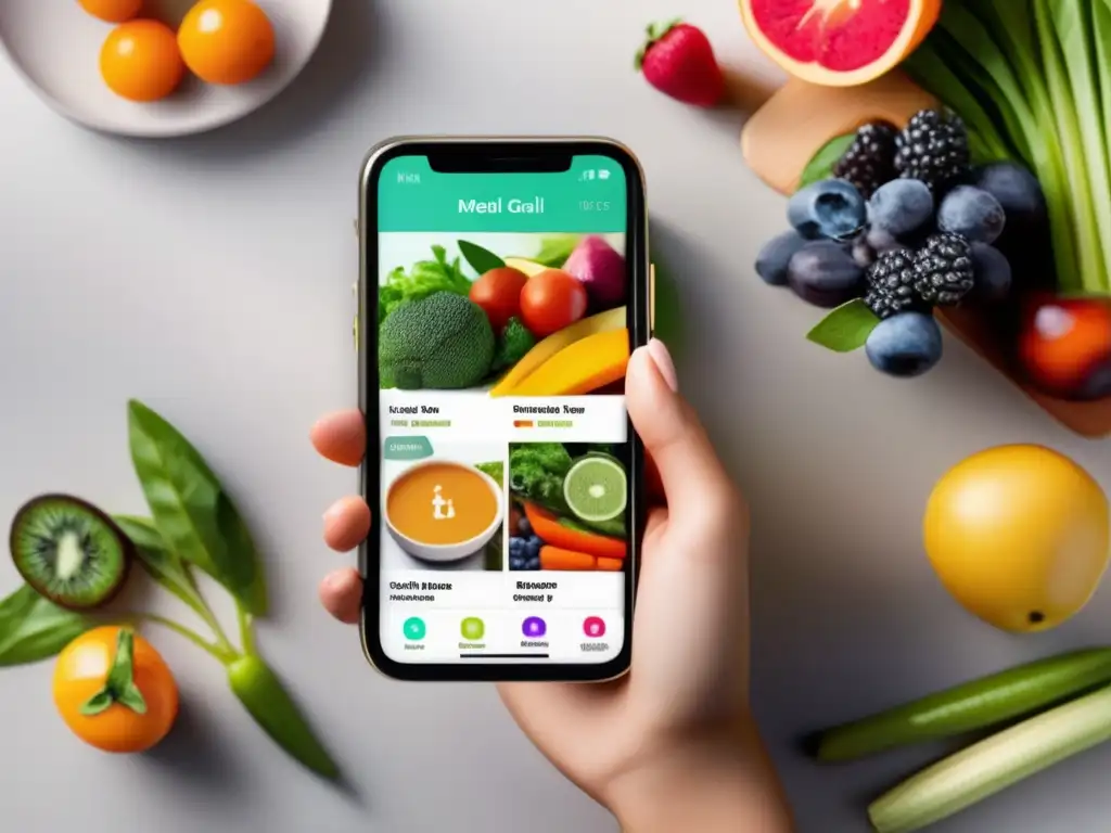 Apps de planificación de comidas: nutrición y colorido
