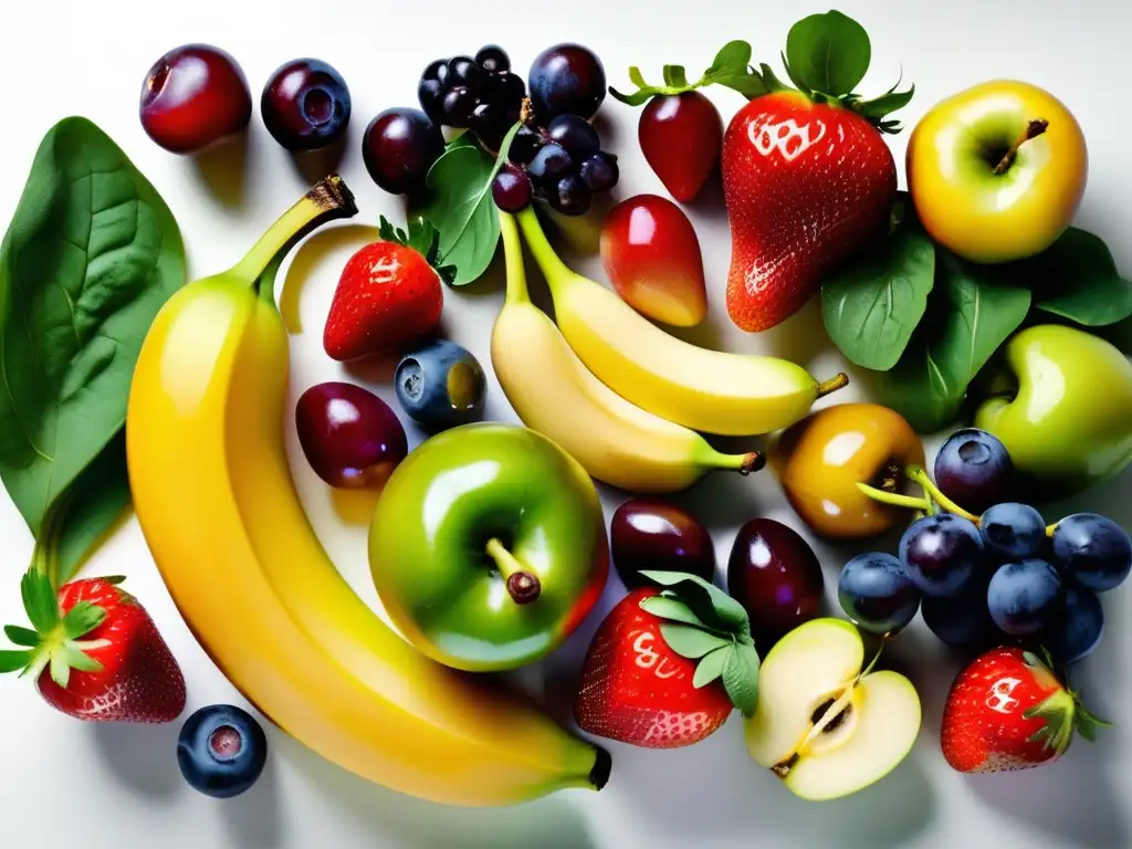 Arte en la Naturaleza: Frutas y Verduras Vibrantes