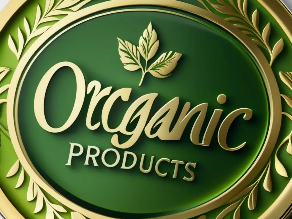 Etiqueta de certificación orgánica: confianza y calidad en detalle