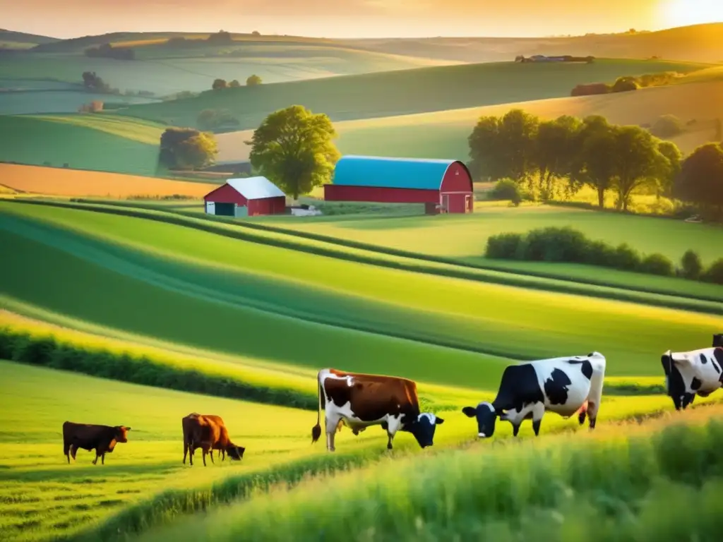 Granja sostenible: armonía entre agricultura y ganadería