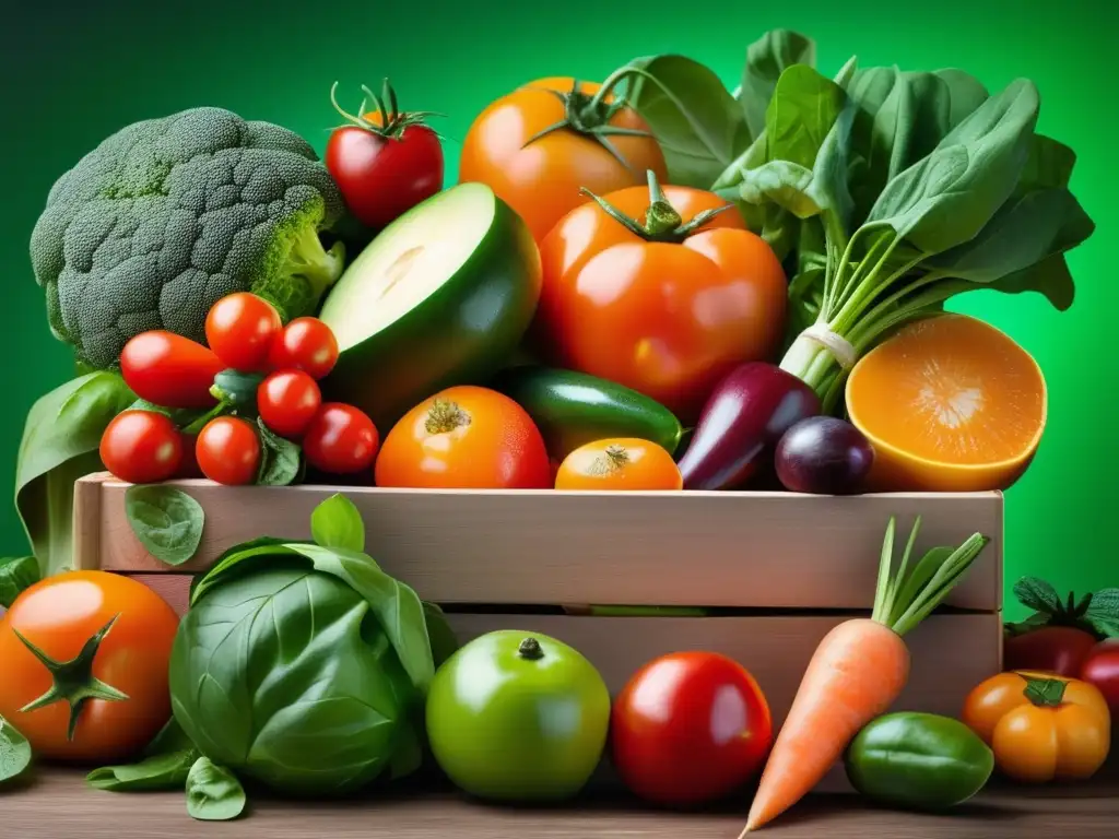Un estallido de colores y texturas en una variedad de frutas y verduras frescas, con un impacto ambiental positivo gracias a su origen orgánico.