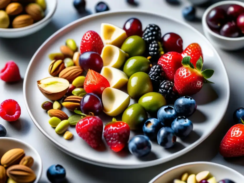 Una exquisita combinación de frutos rojos y frutos secos en un diseño moderno. <b>Antioxidantes para combatir estrés oxidativo.