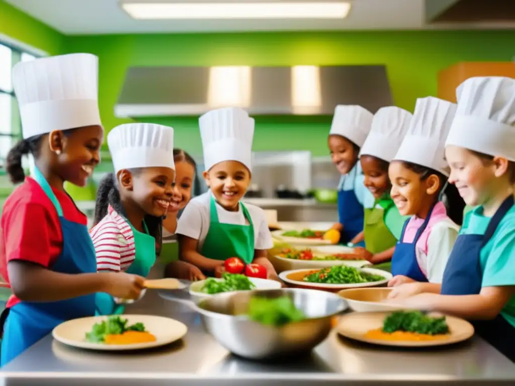 Clase de cocina para niños: aprendizaje divertido y saludable