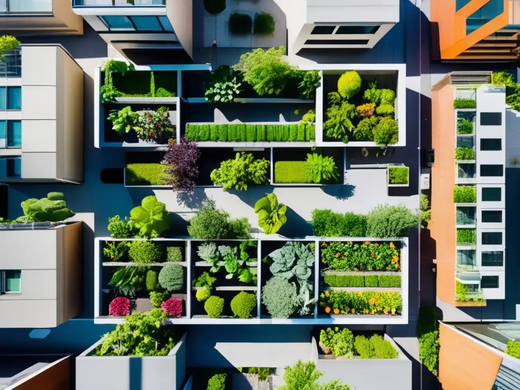 Jardines urbanos: oasis verde entre rascacielos