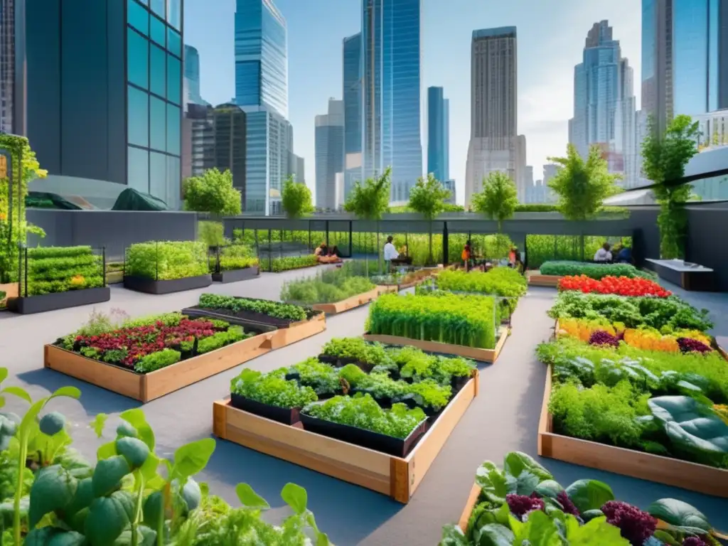 Huerto urbano orgánico en la ciudad: sostenibilidad y salud