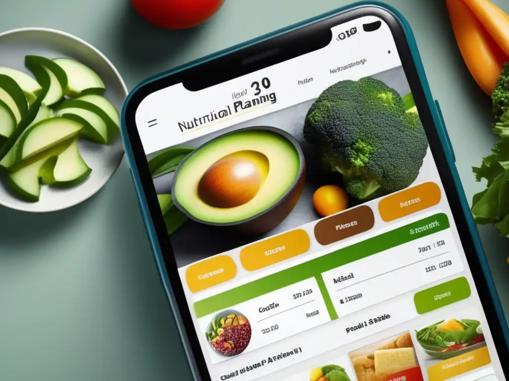 Interfaz nutricional avanzada: planificación y análisis personalizado