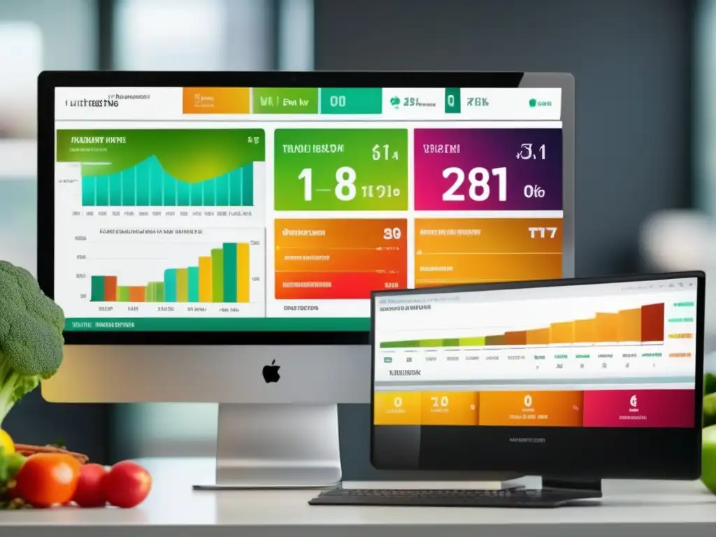 Interfaz nutricional ultradetallada en 8k