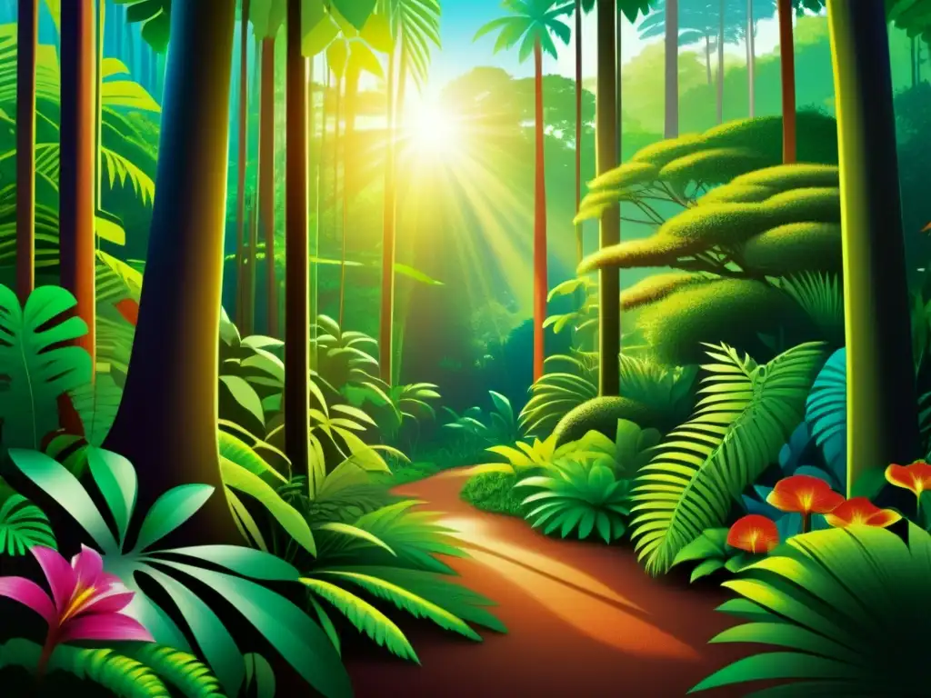 Selva exuberante: biodiversidad y belleza natural