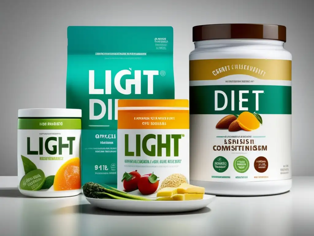 Productos 'light' y 'diet' en contraste