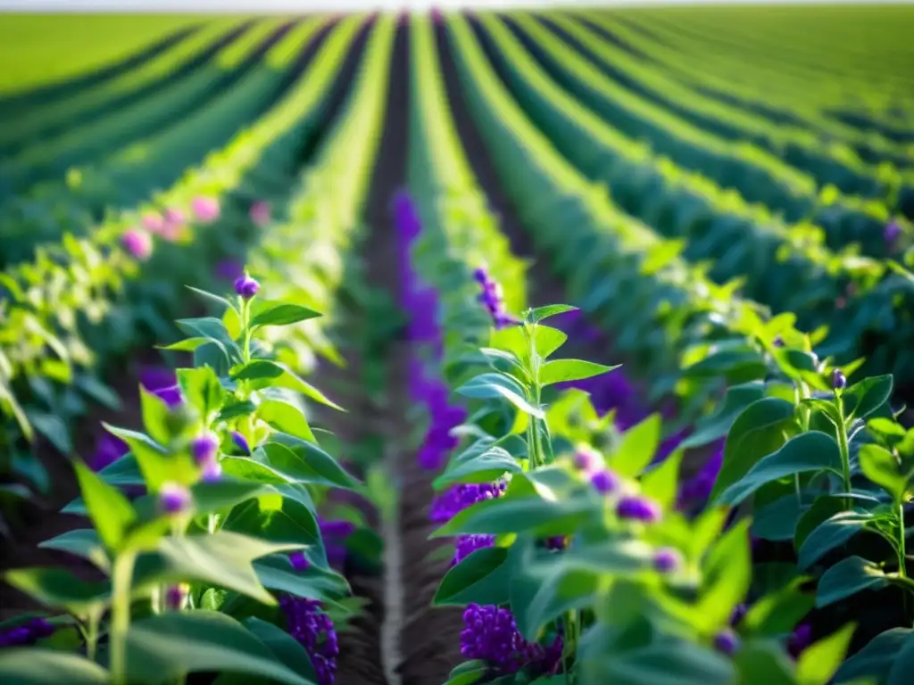 Soybean Field: Belleza Natural y Sostenibilidad