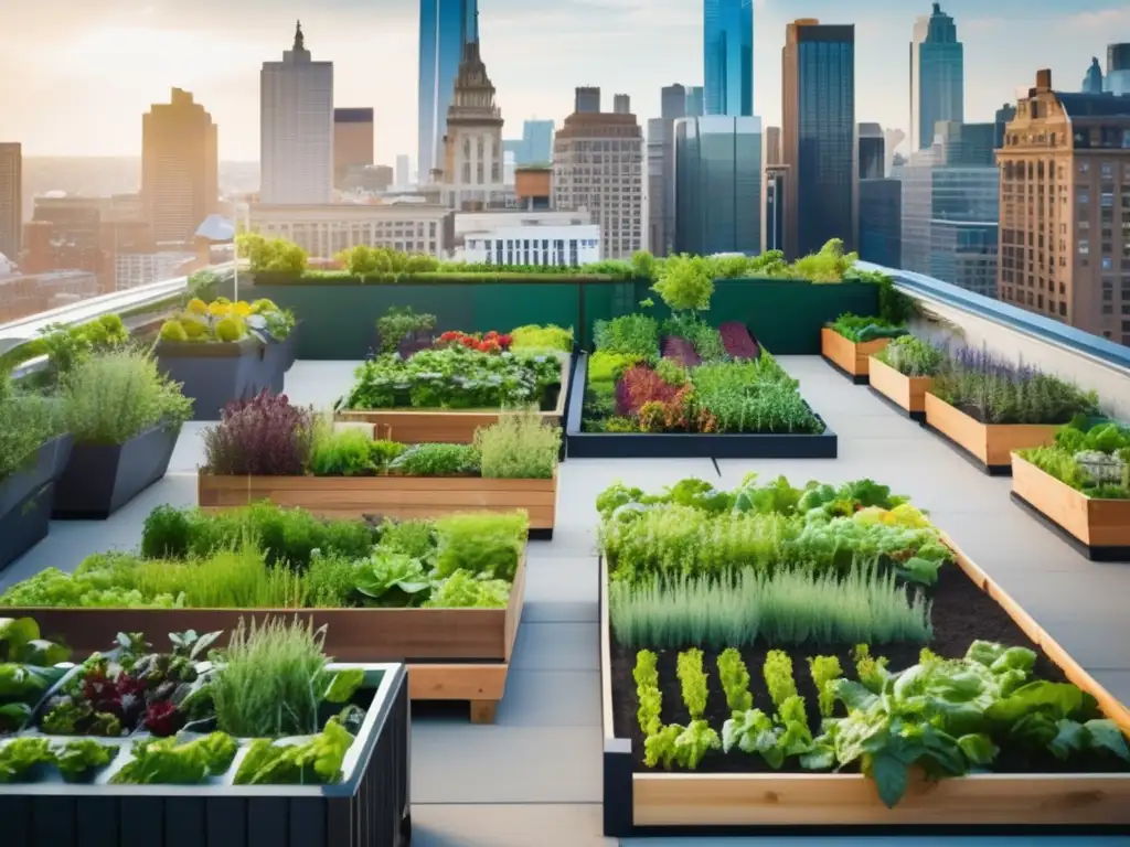 Jardín urbano: oasis verde en la ciudad
